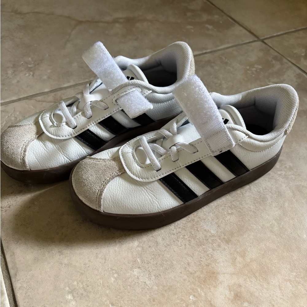 Adidas Samba White and Black Sneakers Classic Design